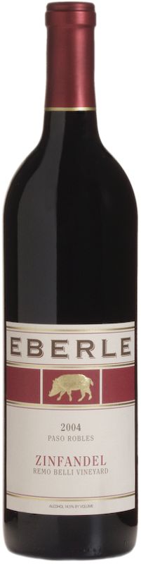 Flasche Zinfandel Eberle Winery Remo Belli Vineyard Eberle Winery von Eberle Winery
