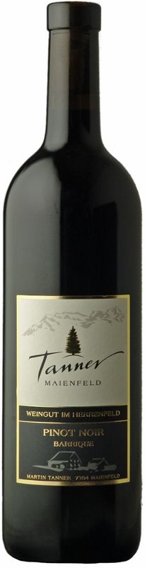 Bottiglia di Maienfelder Pinot Noir Barrique AOC Tannerweine di Tannerweine