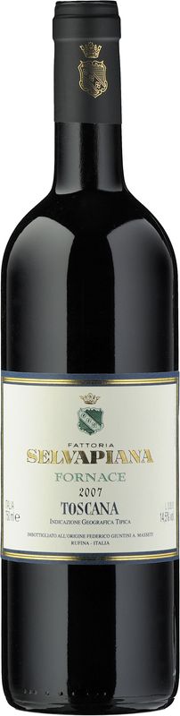 Flasche Fornace Toscana Rosso IGT Selvapiana von Selvapiana