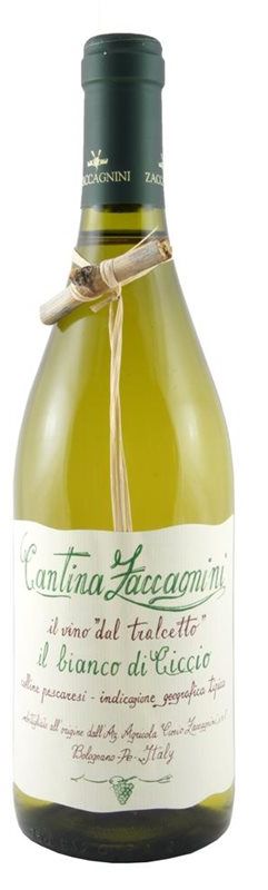 Bottle of Il Bianco di Ciccio IGT Colline Pescaresi Cantina Zaccagnini from Cantina Zaccagnini