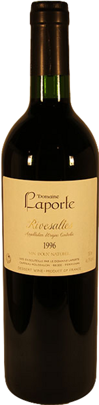 Bouteille de Rivesaltes Rouge AOC Domaine Laporte de Domaine Laporte