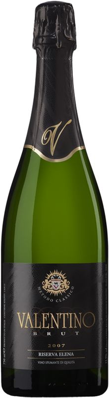 Bottiglia di Valentino Brut Riserva Elena Rocche dei Manzoni di Rocche dei Manzoni