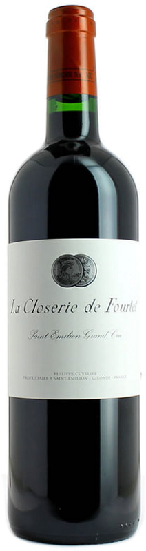 Bouteille de La Closerie De Fourtet 2ème vin Saint Emilion Grand Cru AOC Château Clos Fourtet de Château Clos Fourtet