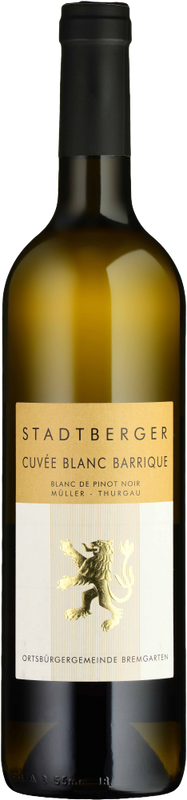 Bottiglia di Stadtberger Cuvée blanc Barrique Aargau AOC Nauer di Nauer