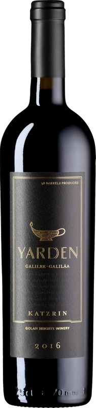 Bottle of Yarden Katzrin Golan Heights from Golan Heights