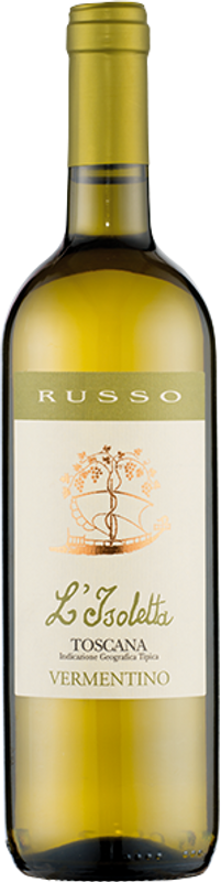 Bottle of Isoletta bianco Toscana IGT Azienda Agricola Russo from Azienda Agricola Russo