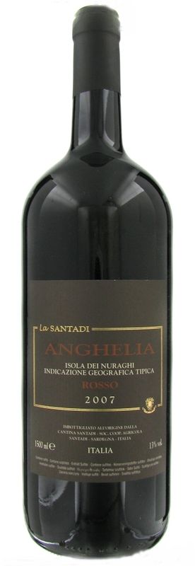 Flasche Anghelia rosso IGT Isola dei Nuraghi Cantina di Santadi von Cantina di Santadi