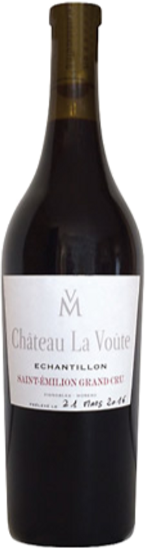 Bottle of Grand Cru St-Emilion AOC Château La Voûte from Château La Voûte