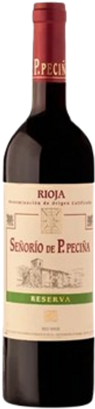 Bottle of Reserva from Señorio de P. Peciña