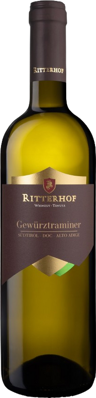 Flasche Südtiroler Gewürztraminer Terra DOC Ritterhof von Ritterhof