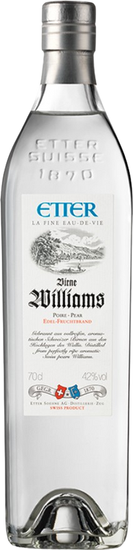 Flasche Etter Williams Birne  von Distillerie Etter