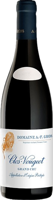 Bottiglia di Clos Vougeot Grand Cru AC di Domaine A.F. Gros