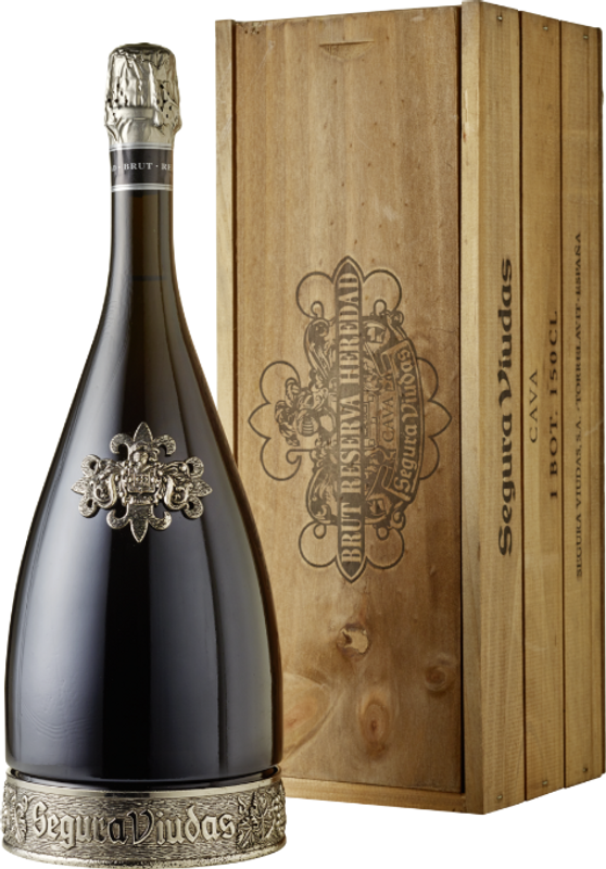 Bouteille de Brut Reserva Heredad Cava DO de Segura Viudas