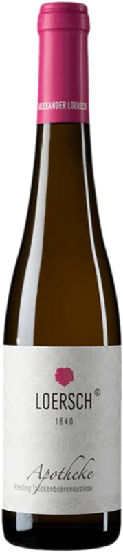 Bottiglia di Riesling Trittenheimer Apotheke Trockenbeerenauslese Weingut Loersch di Weingut Alexander Loersch