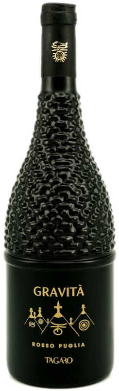 Flasche Gravità  Black Super Puglia IGP von Tagaro