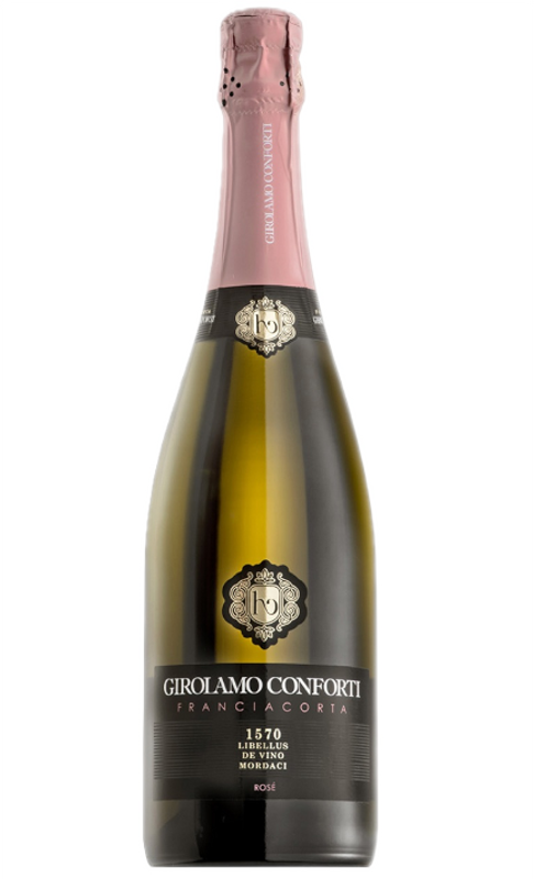Bouteille de Franciacorta Rosé de Girolamo Conforti