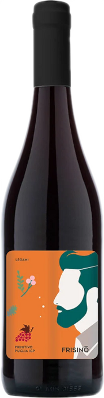 Flasche Legàmi Primitivo Puglia IGP von Frisino