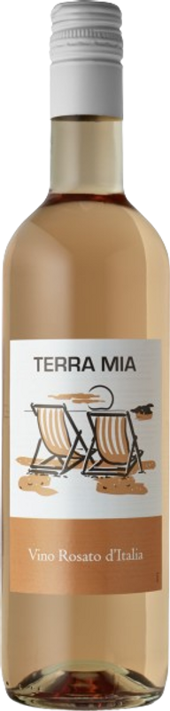 Bottiglia di Vino Rosato d'Italia di Terra Mia