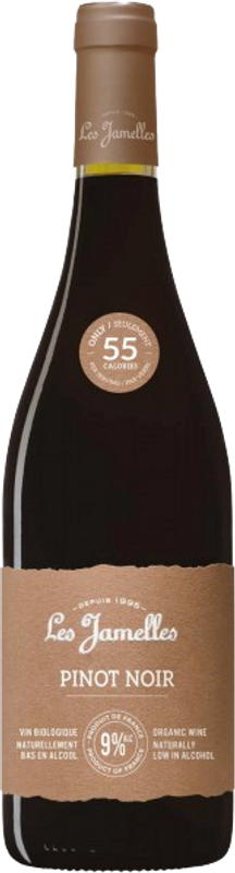 Flasche Pinot Noir Vin de France  von Les Jamelles