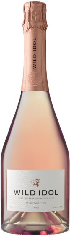 Flasche Wild Idol Sparkling Rosé Alkoholfrei Wild Idol von Wild Idol