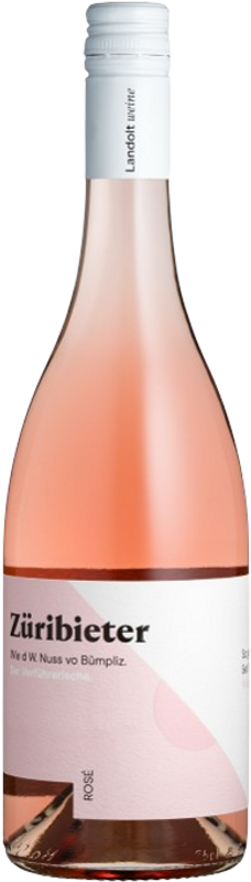 Flasche Züribieter Rosé AOC Zürich  von Landolt Weine