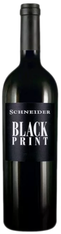 Flasche Black Print Cuvee Markus Schneider von Markus Schneider