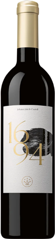 Flasche Johann Jakob Castell 1694 Noir von SCHULER 1694