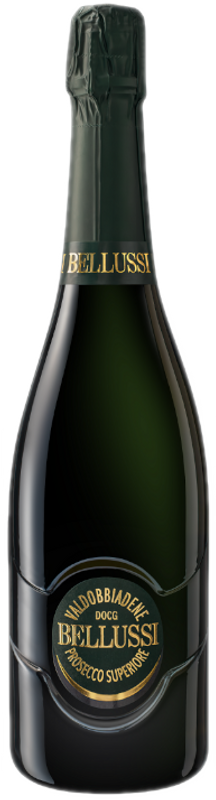 Flasche Prosecco Superiore di Valdobbiadene DOCG, Extra Dry Bellussi von Bellussi