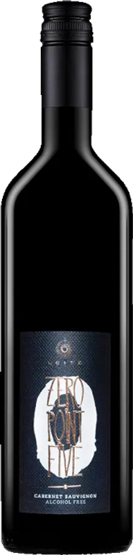 Flasche Leitz ZERO POINT FIVE Cabernet Sauvignon alkoholfrei von SCHULER 1694