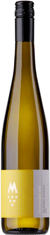 Flasche Hakuna Matata Weiss BIO 2024 von SCHULER 1694