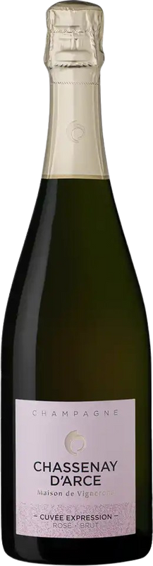 Flasche Chassenay d'Arce Cuvée Expression Champagne Rosé Brut von Chassenay d'Arce