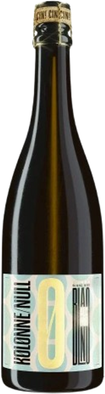 Flasche Prickelnd Cuvée Blanc No. 1 Alkoholfrei Kolonne Null von Kolonne Null