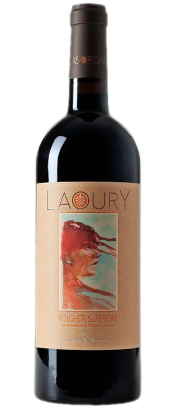 Flasche Bolgheri Superiore Laoury Bolgheri Superiore DOC von Lasorviga
