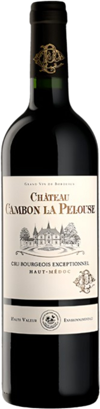 Flasche Château Cambon la Pelouse Cru Bourgeois Haut-Médoc AOC von Château Cambon La Pelouse