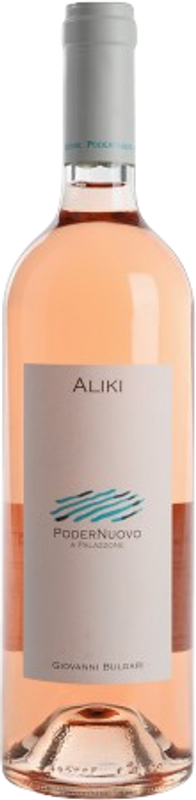 Flasche Aliki IGT Toscana Rosato Podernuovo a Palazzone, by Giovanni Bulgari Azienda Agricola Podernuovo von Azienda Agricola Podernuovo