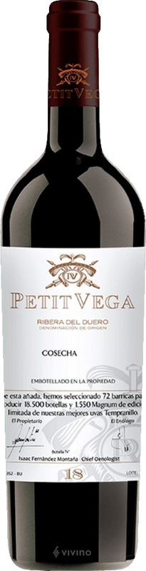 Flasche Petit Vega PV 18  von Nuestro De Diaz Bayo
