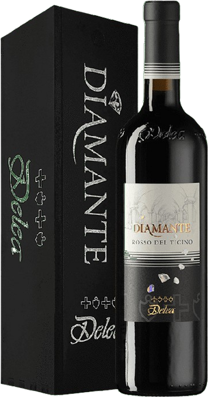 Flasche Diamante Rosso DOC  von Angelo Delea
