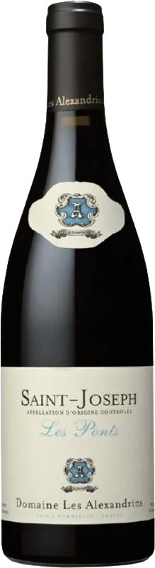 Bottiglia di Les Alexandrins «Les Ponts» Saint Joseph AOC Maison et Domaines les Alexandrins di Maison et Domaines les Alexandrins
