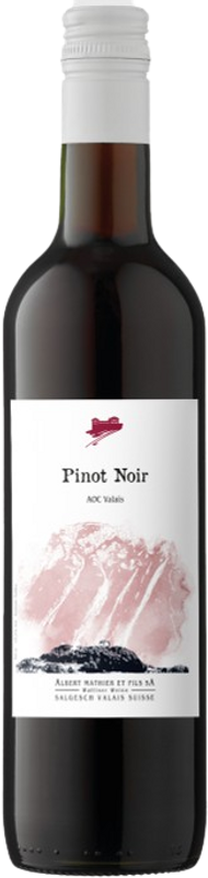 Bottiglia di Pinot Noir Valais AOC  di Albert Mathier & Fils