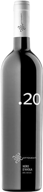 Bottiglia di Nero d'Avola Punto 20 DOC di Cantina Ottoventi