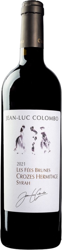 Bouteille de LES FEES BRUNES Crozes-Hermitage AOC  de Jean-Luc Colombo