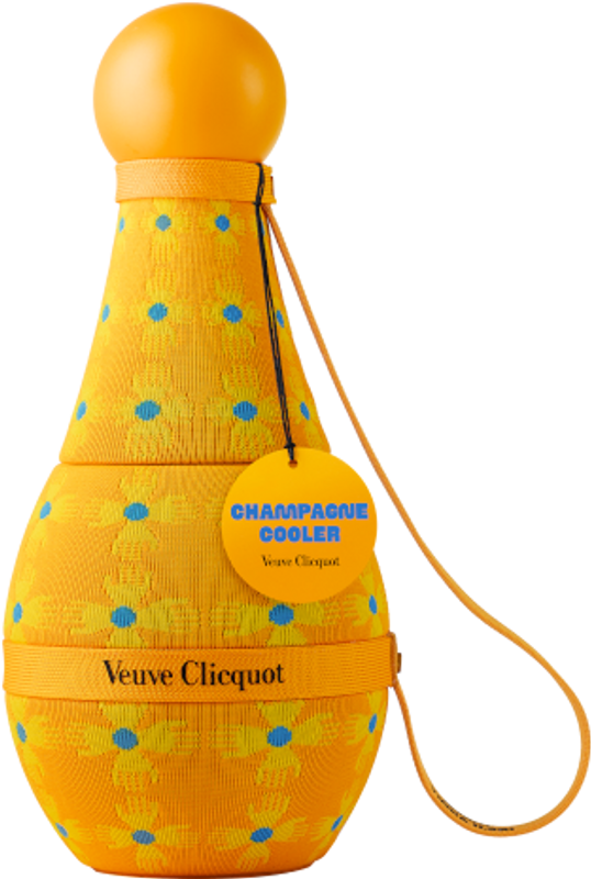 Flasche Veuve Clicquot Sun Totem with Brut Yellow Label – Limited Edition crafted by Yinka Ilori von Veuve Clicquot