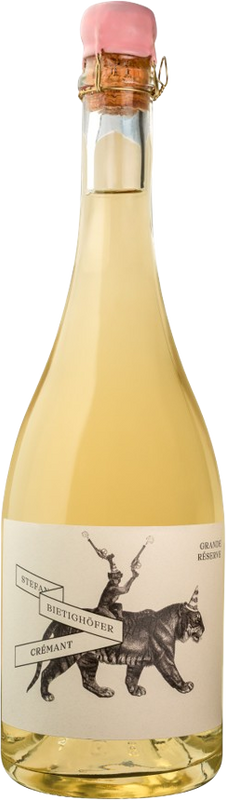 Flasche Crémant Brut Nature von Weingut Bietighöfer