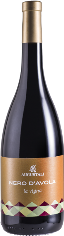 Flasche La Vigna Nero d'Avola Sicilia DOC von Augustali