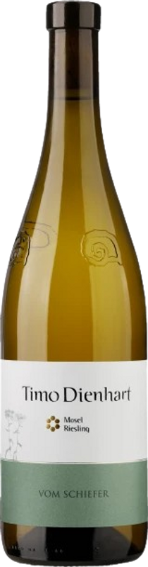 Flasche Riesling vom Schiefer Qualitätswein Mosel  von Weingut zur Römerkelter