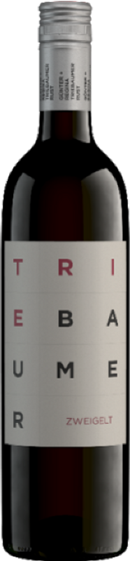 Bouteille de Zweigelt Burgenland de Günter + Regina Triebaumer