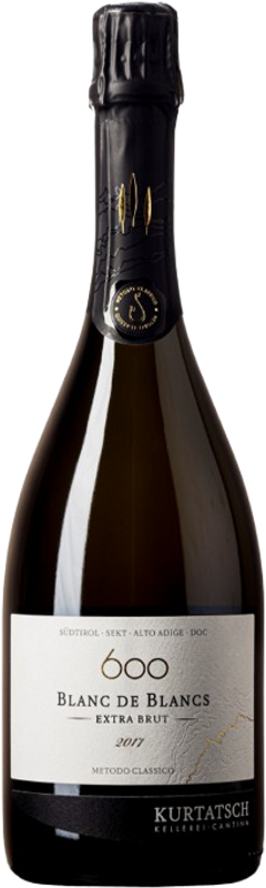 Flasche 600 Blanc de Blanc Extra Brut von Kellerei Kurtatsch