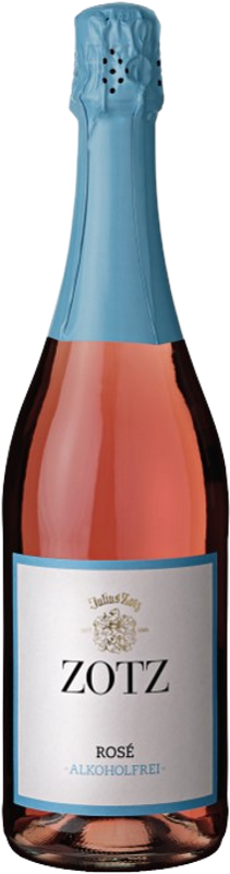 Flasche Rosé alkoholfreier Sekt  von Weingut Julius Zotz