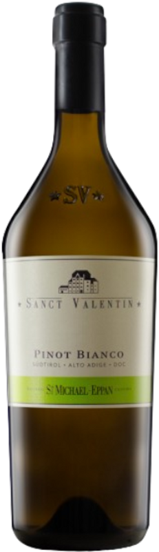 Flasche Sanct Valentin Pinot Bianco Südtirol DOC von Kellerei St. Michael-Eppan