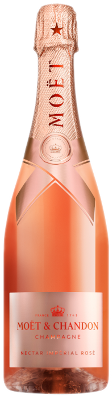 Flasche Moët & Chandon Nectar Rosé Impérial Luminous Night von Moët & Chandon